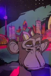 blacklight mural